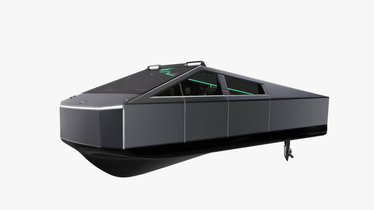 E-Drive JetCar Cyber boat model